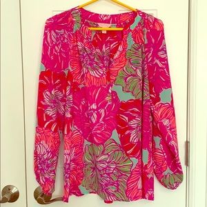 Elsa silk tunic